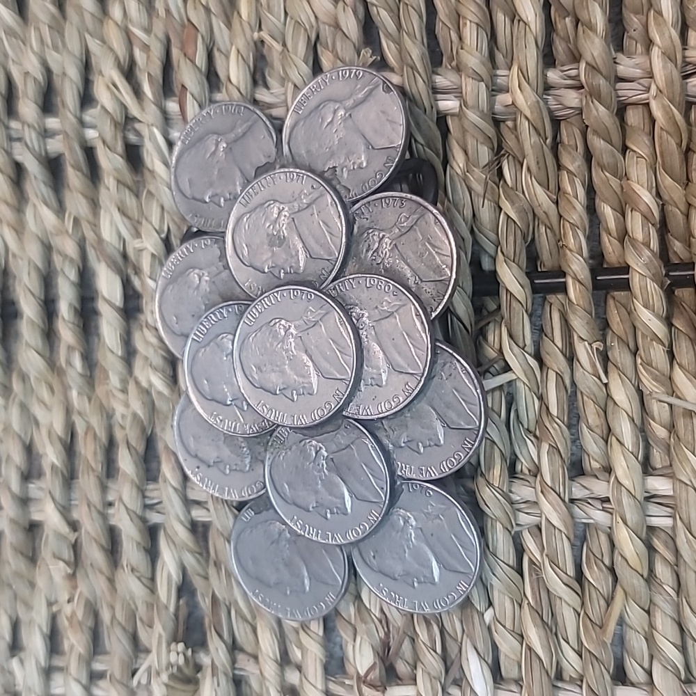 Jefferson Nickel belt buckle